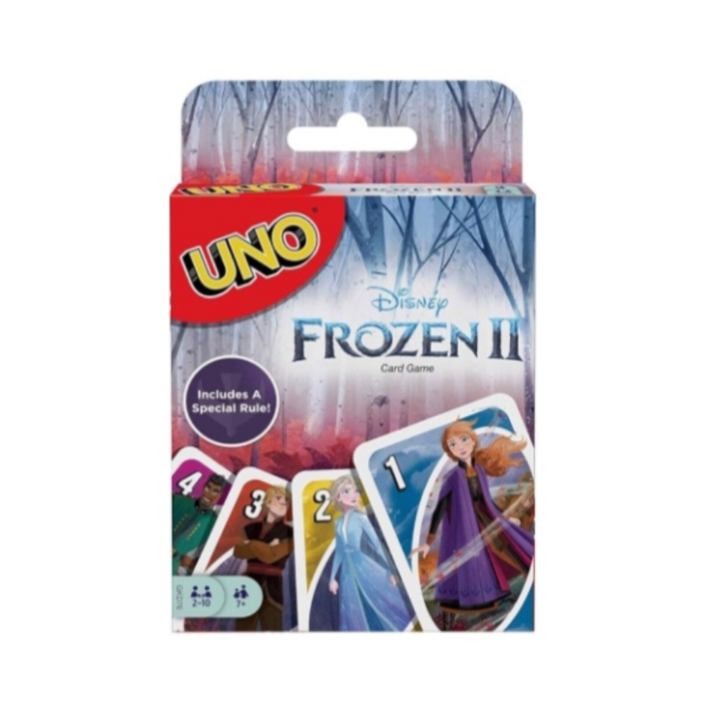 UNO Disney Frozen 2 - Family Card Game by Mattel Games - Brand New Sealed